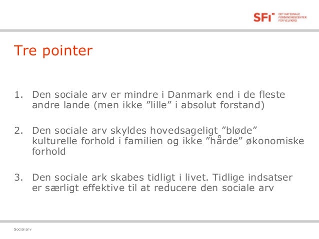 hvad betyder social arv